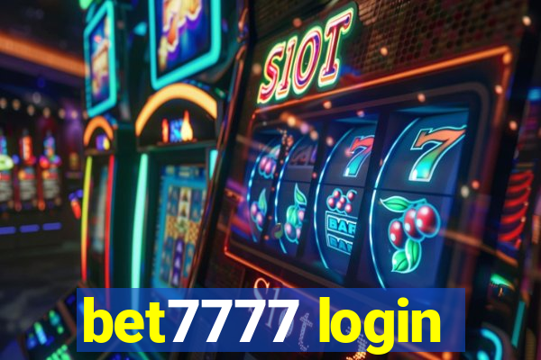bet7777 login